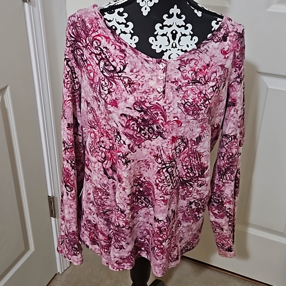 Liz & Co Woman plus size 2X top